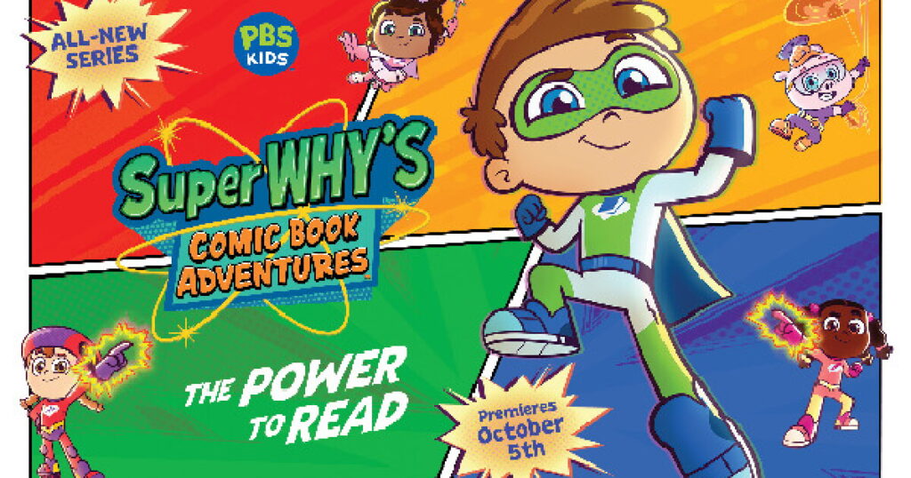 ‘Super Why’s Comic Book Adventures’ Premieres October 5