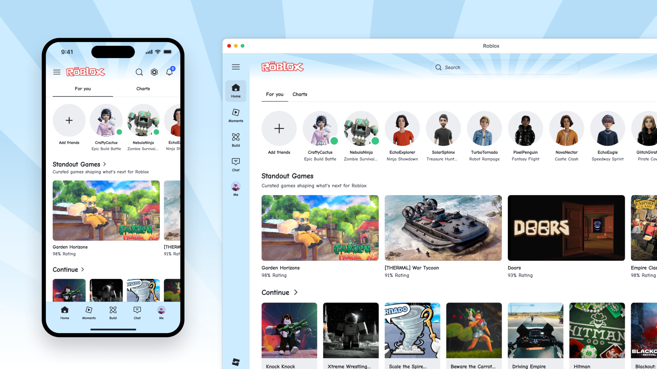 Roblox Classic theme for 20th Anniversary Live Event