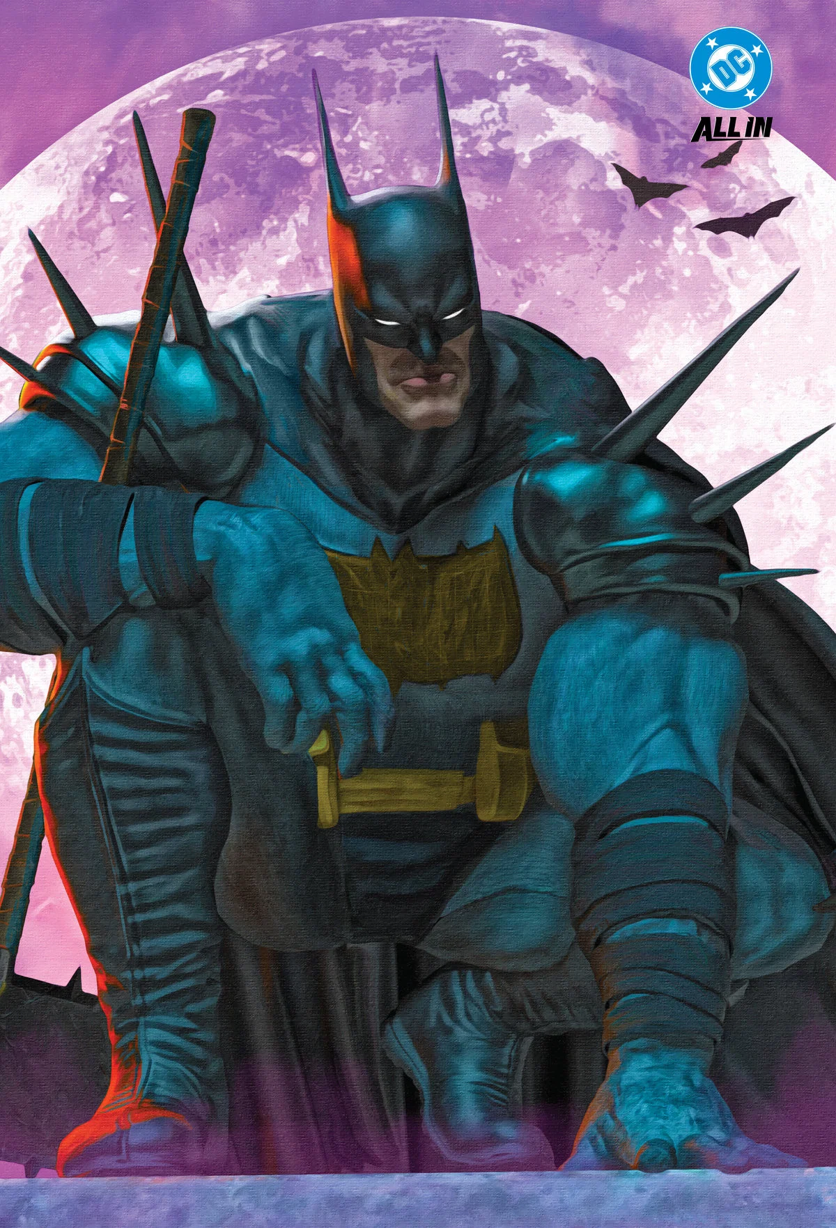 Absolute Batman Vol. 1 exclusive hardcover dust jacket by Mark Spears