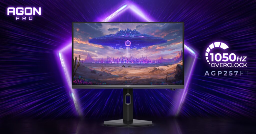 AOC Launches Its First Native 1000 Hz IPS Gaming Monitor, Overclockable Up To 1050 Hz
