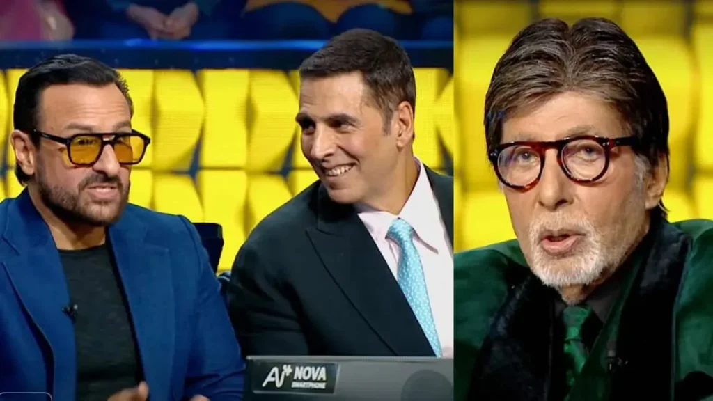 ₹25 lakh on the line! Akshay Kumar and Saif Ali Khan get KBC question right before time runs out ₹25 lakh on the line! Akshay Kumar and Saif Ali Khan get KBC question right before time runs out