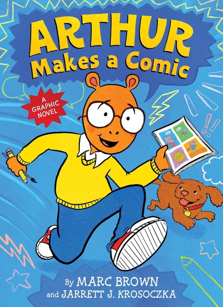 Arthur Makes a Comic graphic novel
