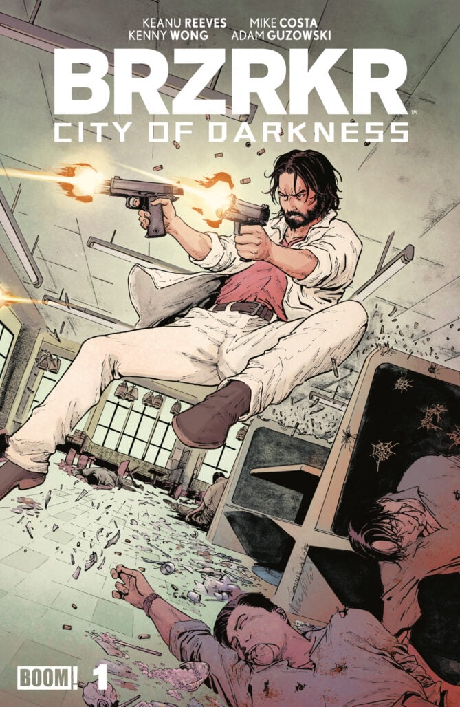 BRZRKR: City of Darkness #1 cover A, by Kenny Wong