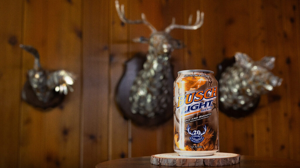 Busch Light Rolls Out 20th Anniversary Hunting Cans