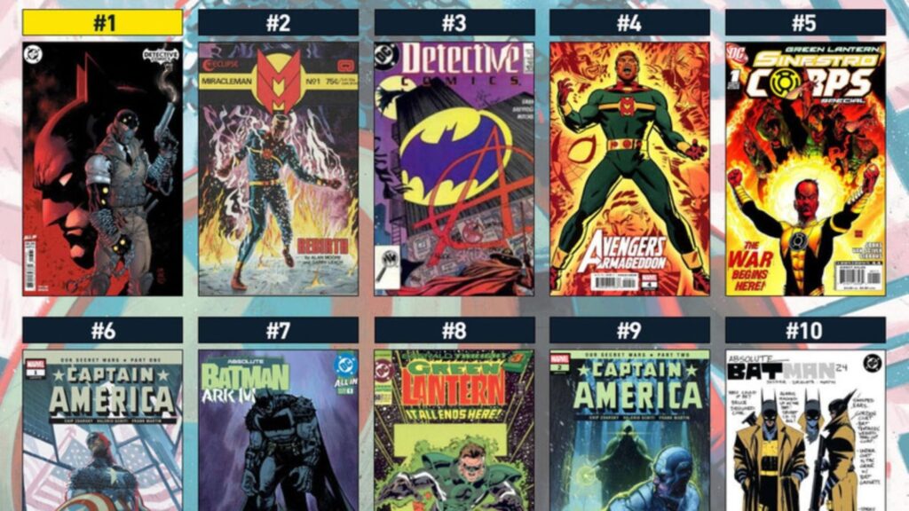 Batman, Miracleman & Lanterns In The Top Ten Hottest Comics This Week Batman, Miracleman & Lanterns In The Top Ten Hottest Comics This Week
