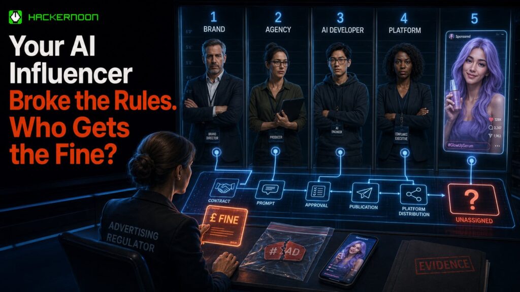 Your AI Influencer Broke the Rules: Who Gets the Fine? Your AI Influencer Broke the Rules: Who Gets the Fine?