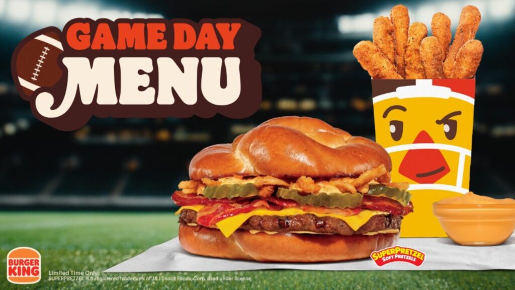 Burger King Announces New Game Day Menu Items