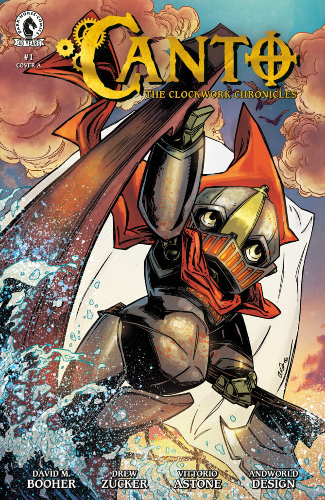 Canto: The Clockwork Chronicles #1 cover A by Drew Zucker and Vittorio Astone