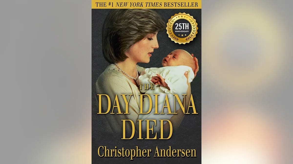 Book cover for The Day Diana Died by Christopher Andersen.