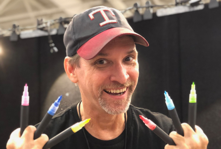 Konica Minolta teams up with comic artist for Print Show Konica Minolta teams up with comic artist for Print Show