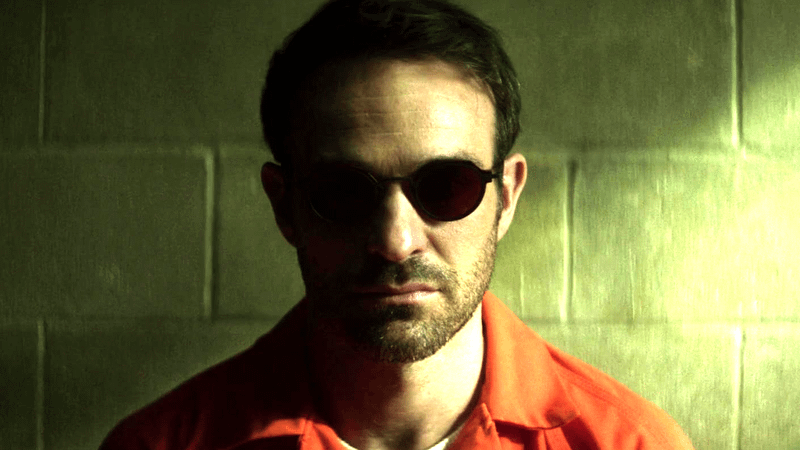 Matt Murdock in prison in Daredevil: Born Again Season 3.