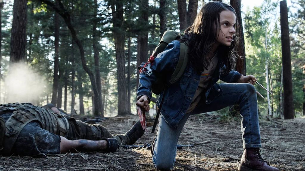 Dafne Keen in Logan