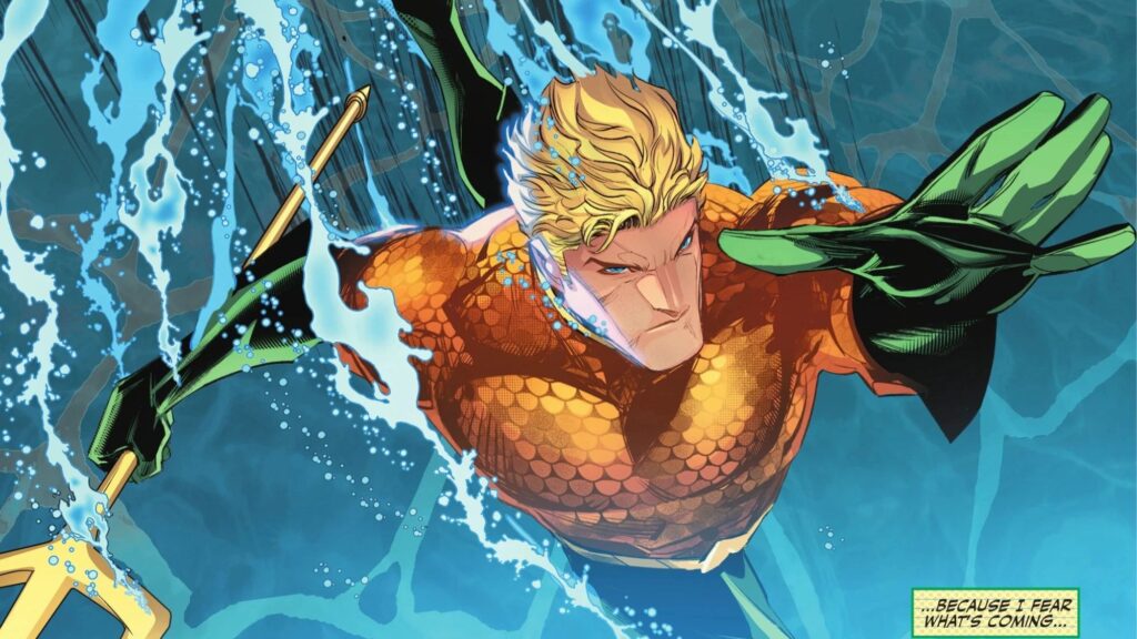 The Red, The Blue And The Green in Emperor Aquaman #21 (Spoilers)