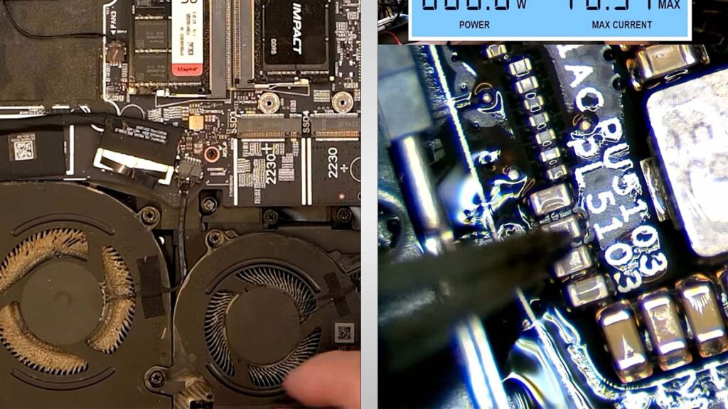 Gaming Laptop’s Excessive Overheating Caused A DDR5 Power Rail Failure, But This Level Of Hardware Problems Is Caused By None Other Than User Neglect