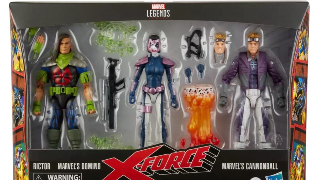 Hasbro Debuts the Rerelease of the Marvel Legends X-Force 3