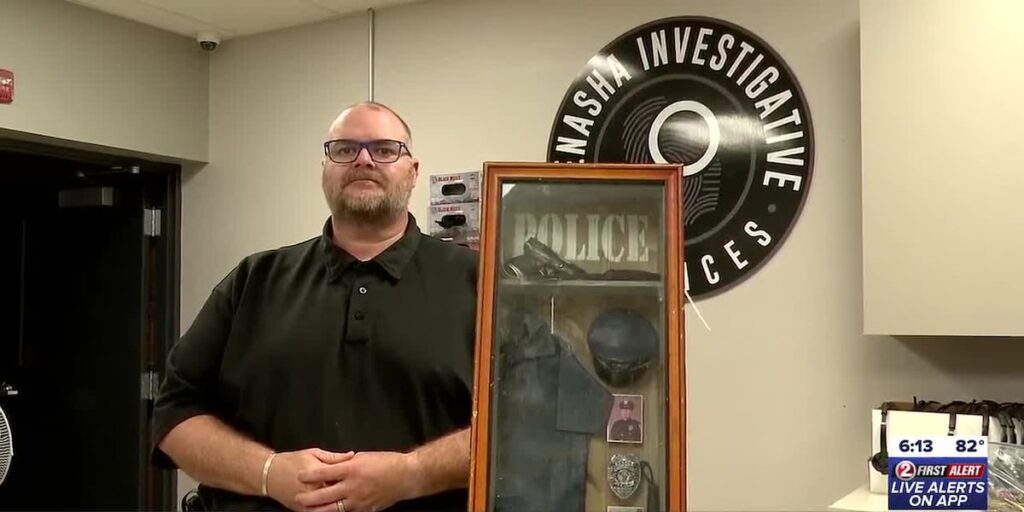 Menasha police identify mysterious shadow box as fake collectible