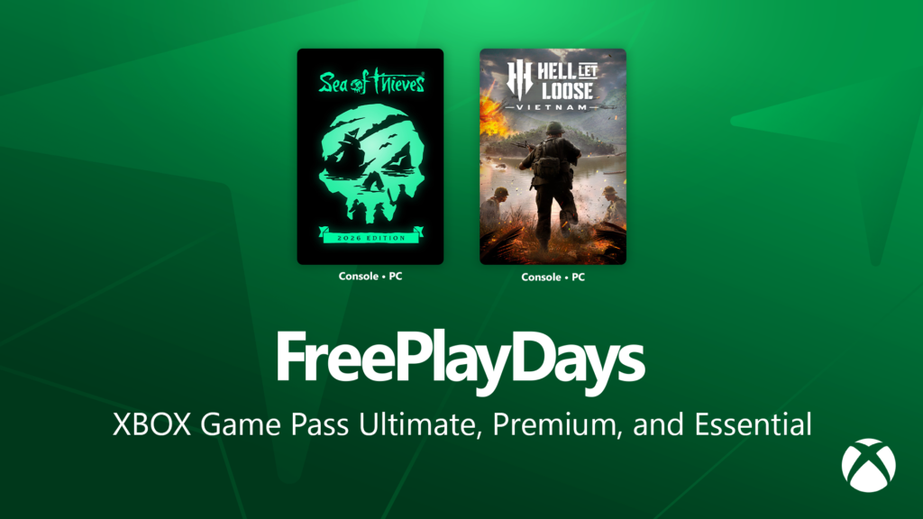 Free Play Days – Sea of Thieves and Hell Let Loose Vietnam Free Play Days – Sea of Thieves and Hell Let Loose Vietnam