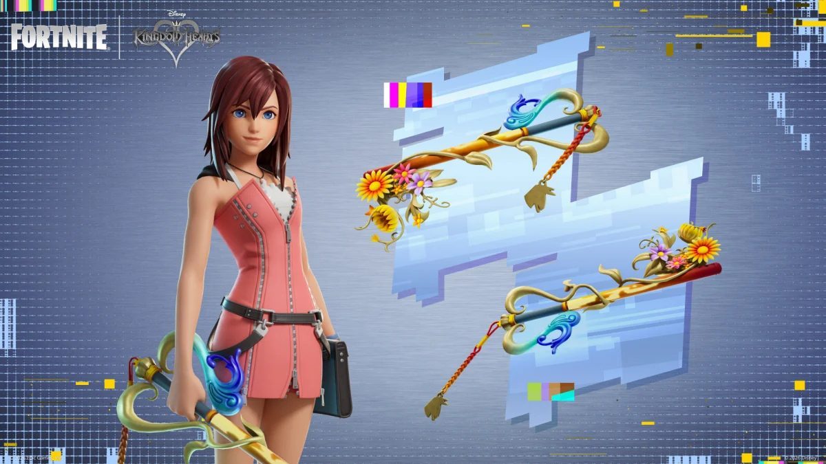 Fortnite Kingdom Hearts collab - Kairi Outfit