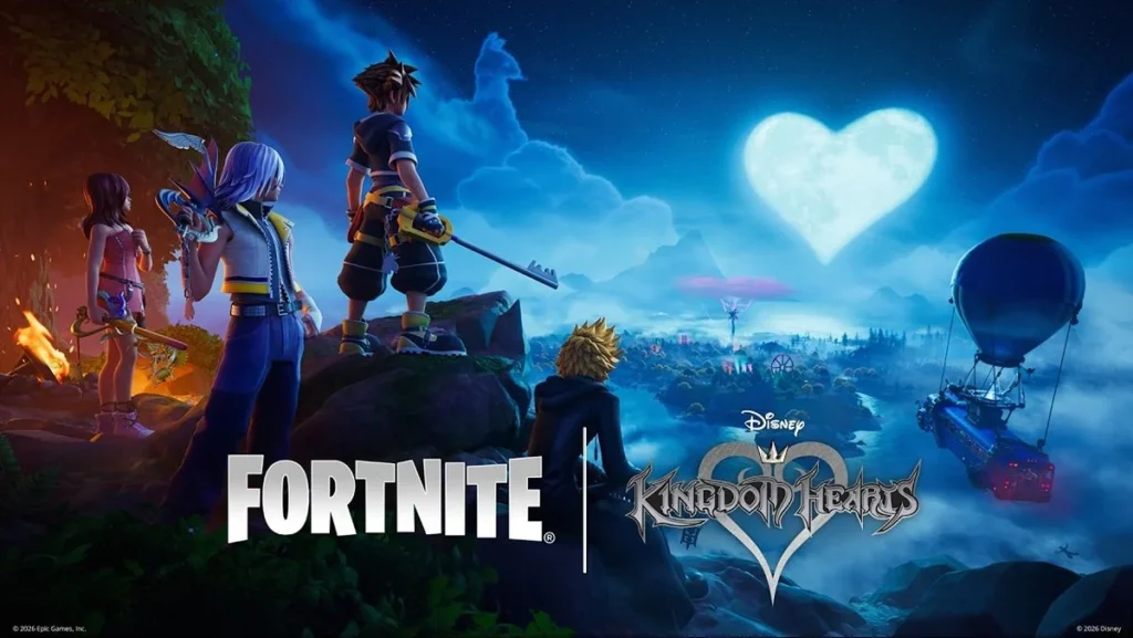 KINGDOM HEARTS Arrives in FORTNITE