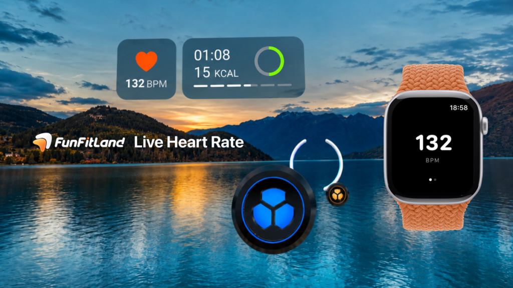 FunFitLand Brings Live Heart Rate Tracking Into VR With New Phone App