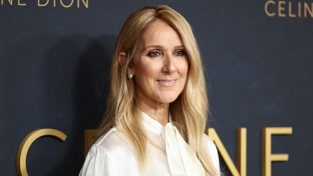 Celine Dion returns to the stage amid stiff