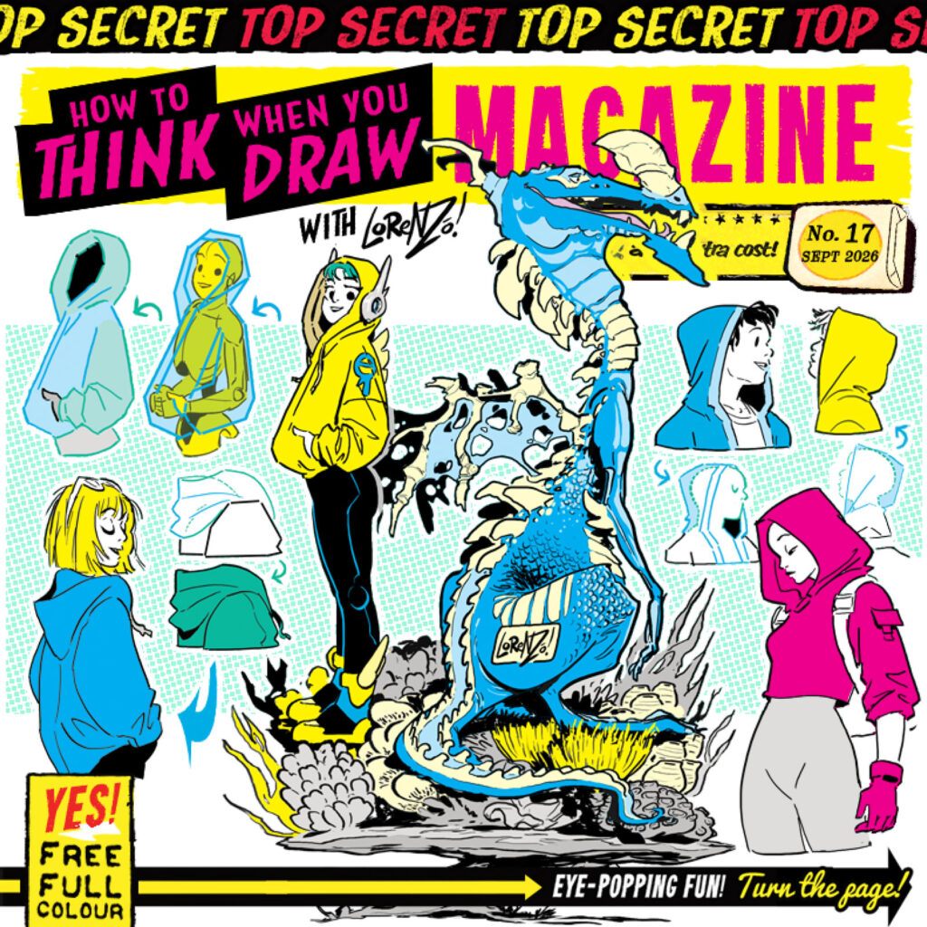 Get Issue 17 of How to THINK When You Draw Free Now!