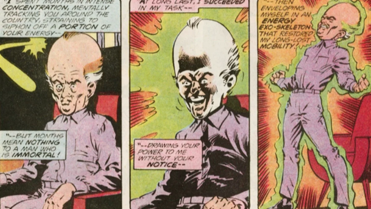 Hector Hammond in Justice League comics.
