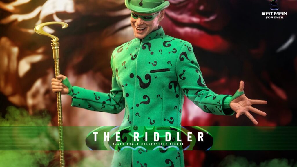 Jim Carrey Returns as The Riddler with New Batman Forever Hot Toys