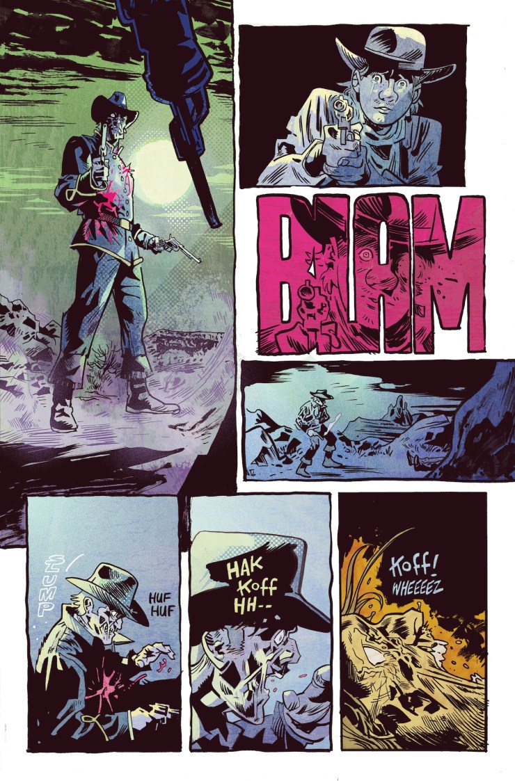 Michael Walsh brings horror to the frontier in 'Jonah Hex and the Shadow of Death'