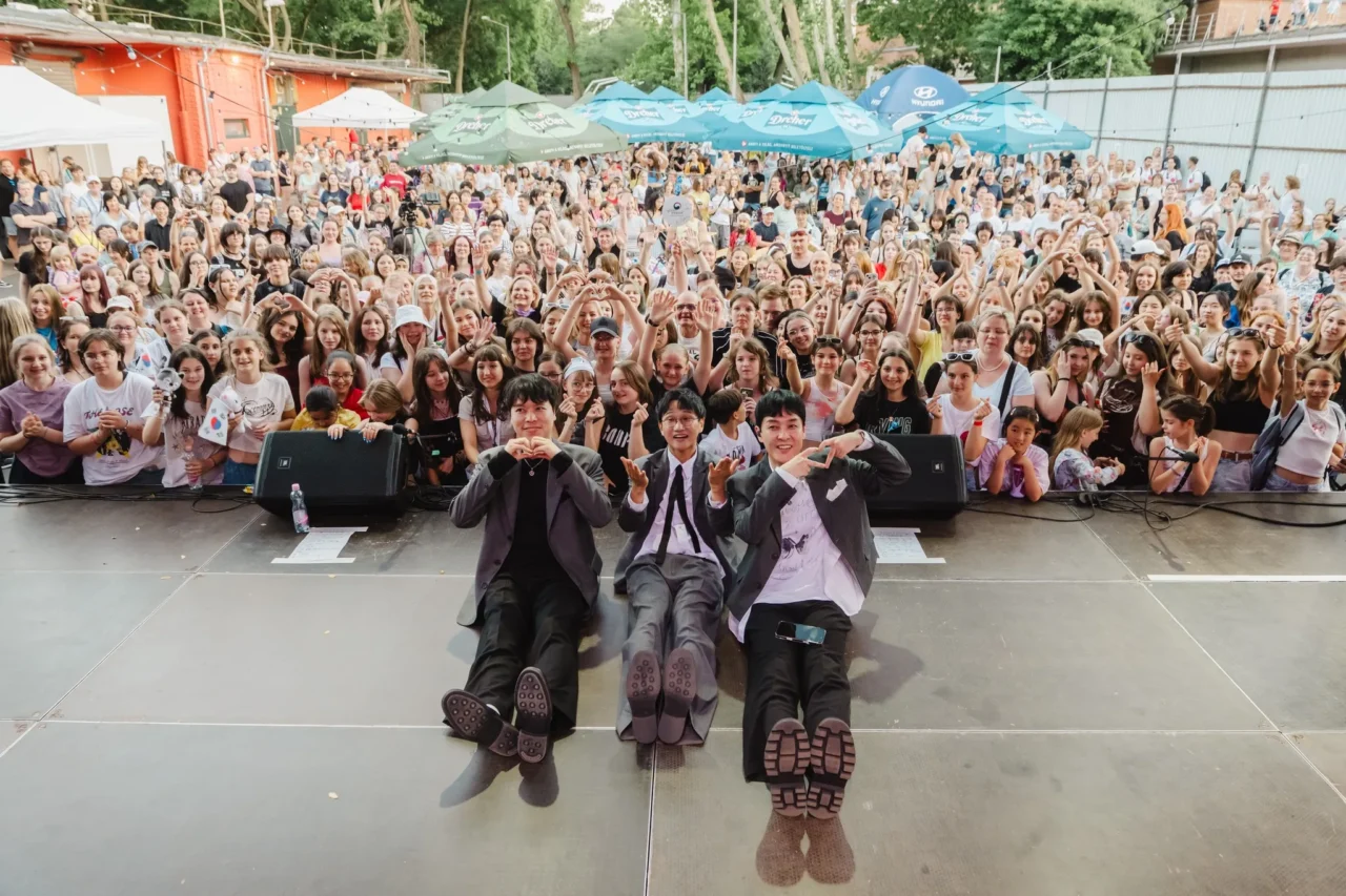 K pop in Hungary concert