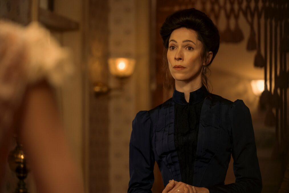 Monster: The Lizzie Borden Story. Rebecca Hall as Abby Borden in episode 401 of Monster: The Lizzie Borden Story. Cr. Suzanne Tenner/Netflix © 2026