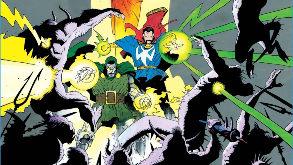 Iconic Doom and Strange story vs Mephisto