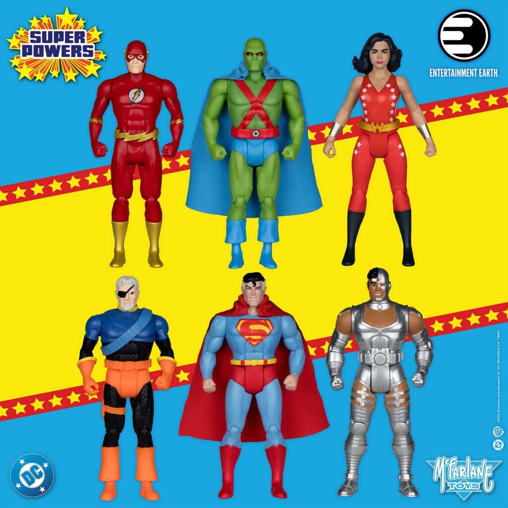 McFarlane Toys Unveils Final Wave of DC Super Powers Figures