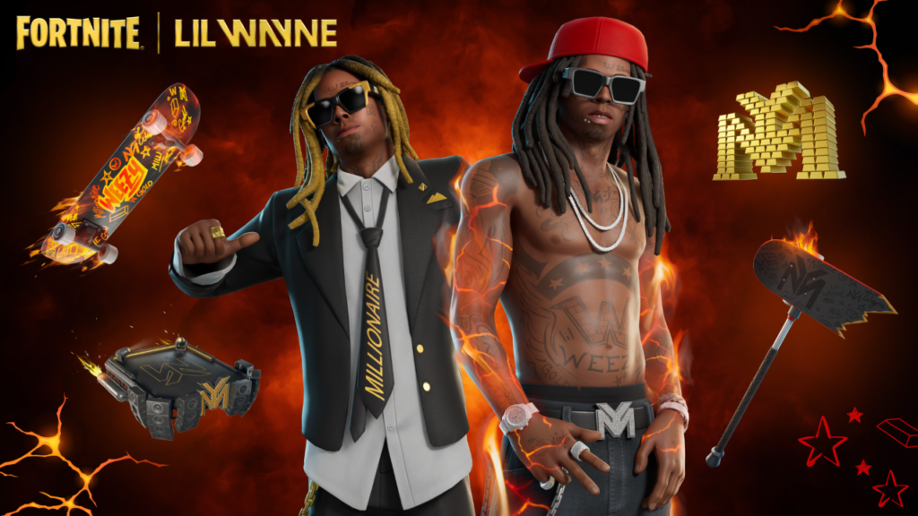 Fortnite x Lil Wayne Set Available Now