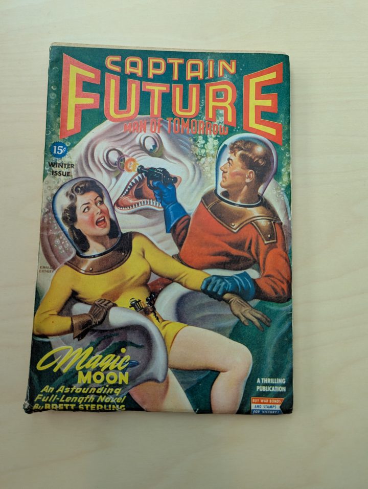 An issue of Captain Future - Man of Tomorrow!