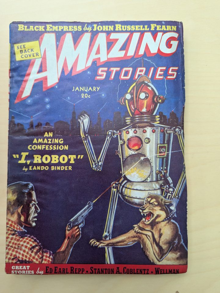 An issue of Amazing Stories