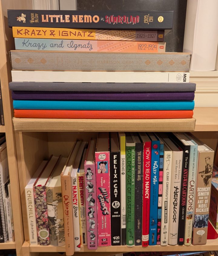 A selection of books containing contributions from Warren