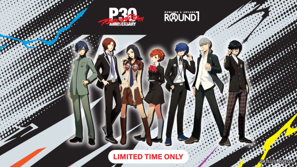 Persona Launches New Collab at Round1 Bowling & Arcade