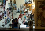 Associate editor at Dark Horse Comics Mischa Gehr working at the company headquarters on May 12, 2026, in Milwaukie, Ore.