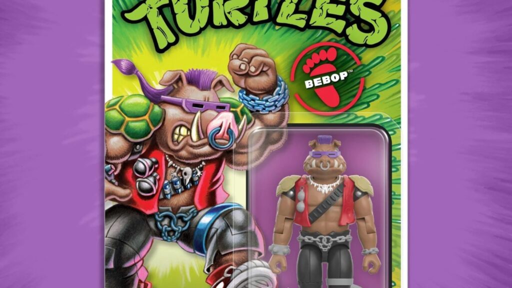 New Bebop Teenage Mutant Ninja Turtles ReAction+ Figure Revealed