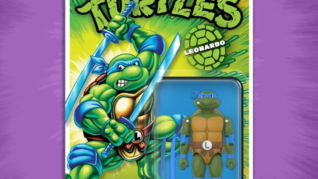 Leonardo Joins Super7’s Teenage Mutant Ninja Turtles ReAction+ Line Leonardo Joins Super7’s Teenage Mutant Ninja Turtles ReAction+ Line