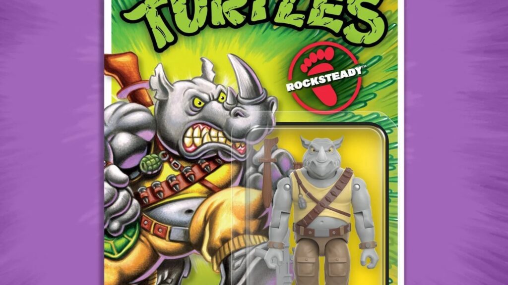 Rocksteady Joins Super7’s Teenage Mutant Ninja Turtles ReAction+ Rocksteady Joins Super7’s Teenage Mutant Ninja Turtles ReAction+
