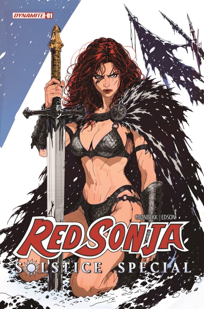 Red Sonja Solstice Special variant cover by Josephine Tomarchio