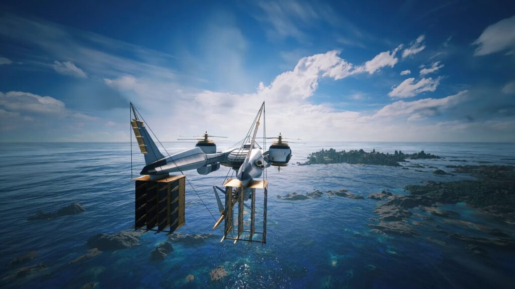 Final Fantasy 7 Revelation’s Parachuting System Was Partly Inspired by Fortnite