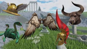 Ares War Helmet Invades Roblox’s Greek Mythology September Gift Card Items