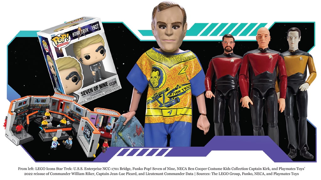 60 Years of Star Trek Toys | Source: The Toy Book
