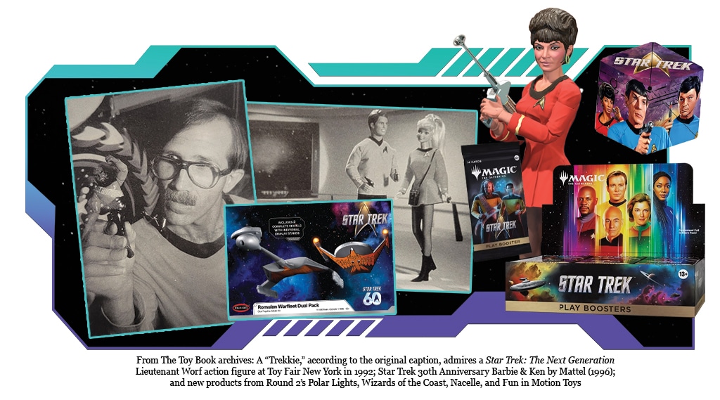 60 Years of Star Trek Toys | Source: The Toy Book