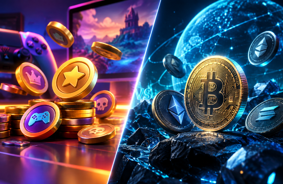 Digital coins vs. Crypto: What’s the difference? Digital coins vs. Crypto: What’s the difference?