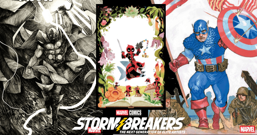 Marvel Stormbreakers Channel Various Art Style For October Variant Covers Marvel Stormbreakers Channel Various Art Style For October Variant Covers