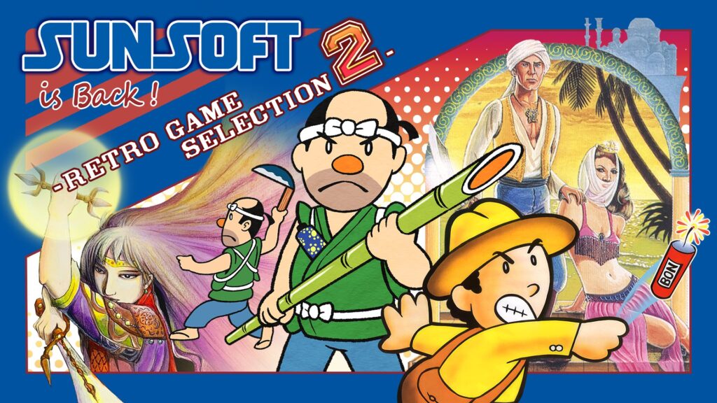 Sunsoft is Back: Retro Game Selection 2 announced for Nintendo Switch